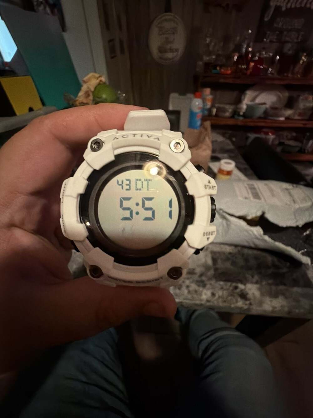 Activa Digital Sport Watch White. Brand new in box